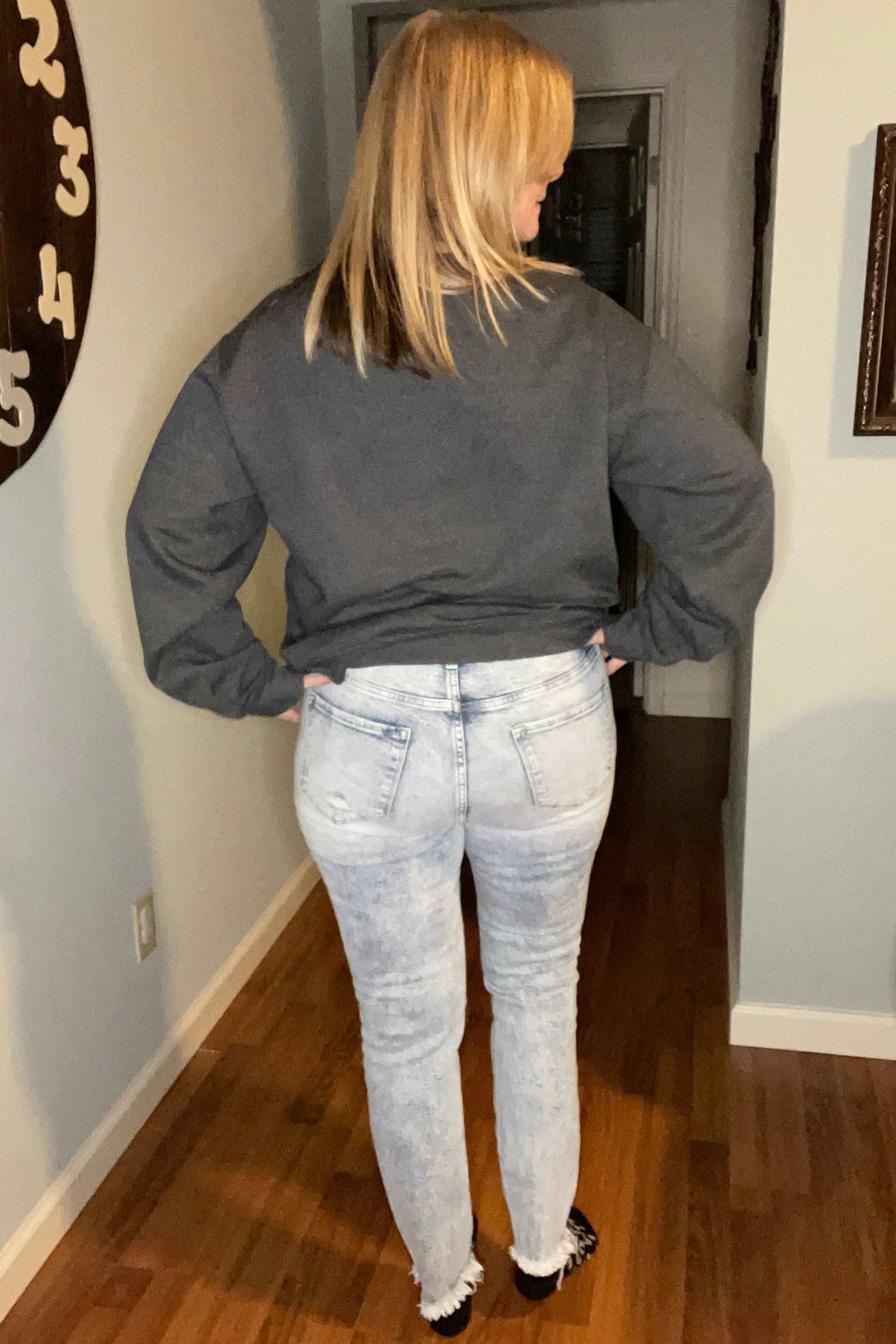 Billie Distressed Skinny Jeans