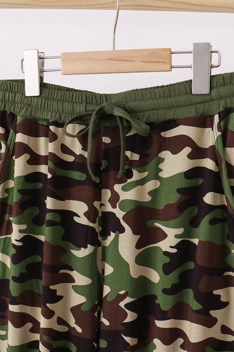 Classic Camo Bamboo Dad Pants - Essential Southern Charm