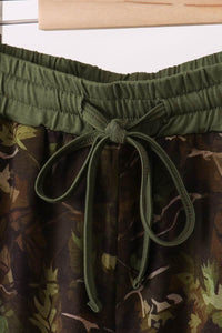 Forest Leaf Camo Bamboo Dad Pants - Essential Southern Charm