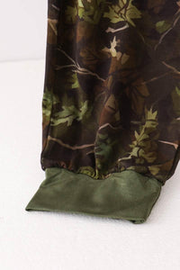 Forest Leaf Camo Bamboo Dad Pants - Essential Southern Charm