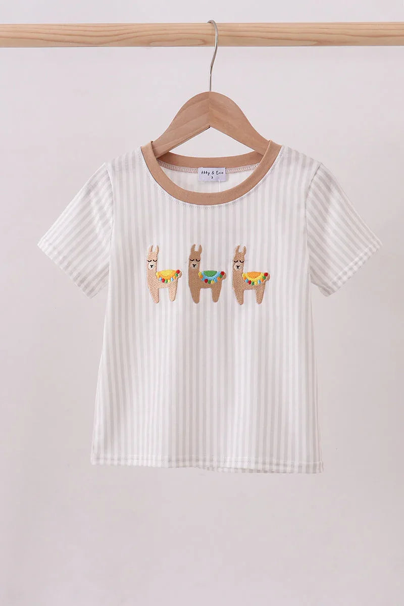 Brown Alpaca Embroidery Top - Essential Southern Charm