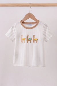 Brown Alpaca Embroidery Top - Essential Southern Charm