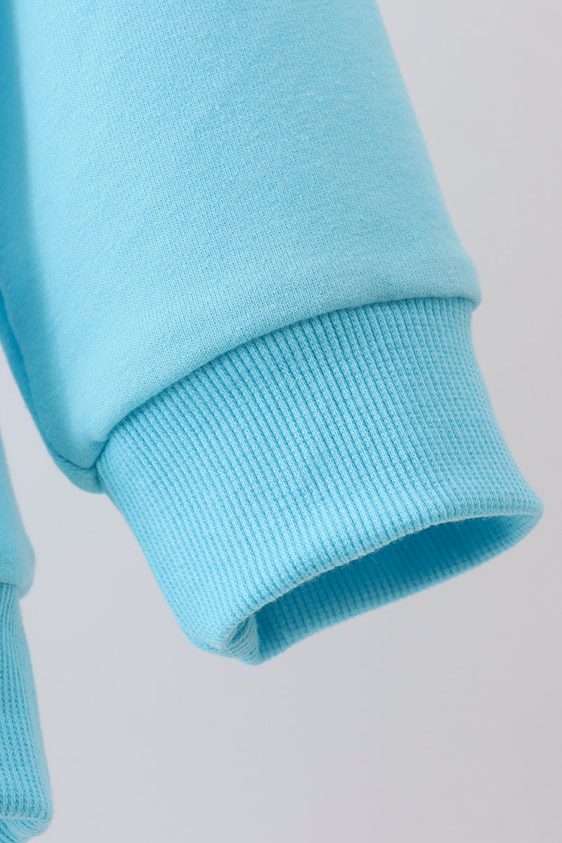 Bow hand-sewn mom&me sweatshirt