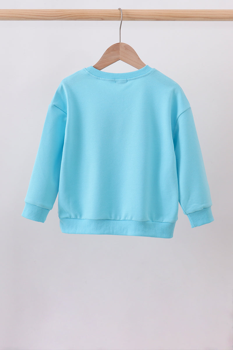 Bow hand-sewn mom&me sweatshirt