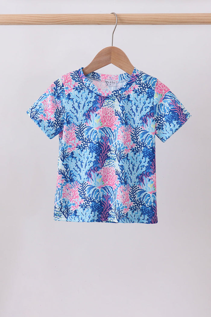 Marine creature print top