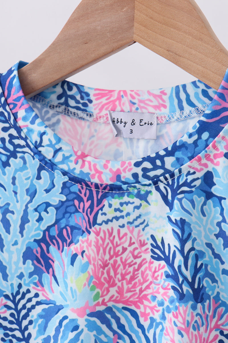 Marine creature print top