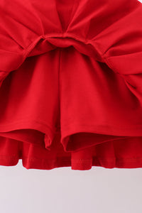 Sequin Bow skort set