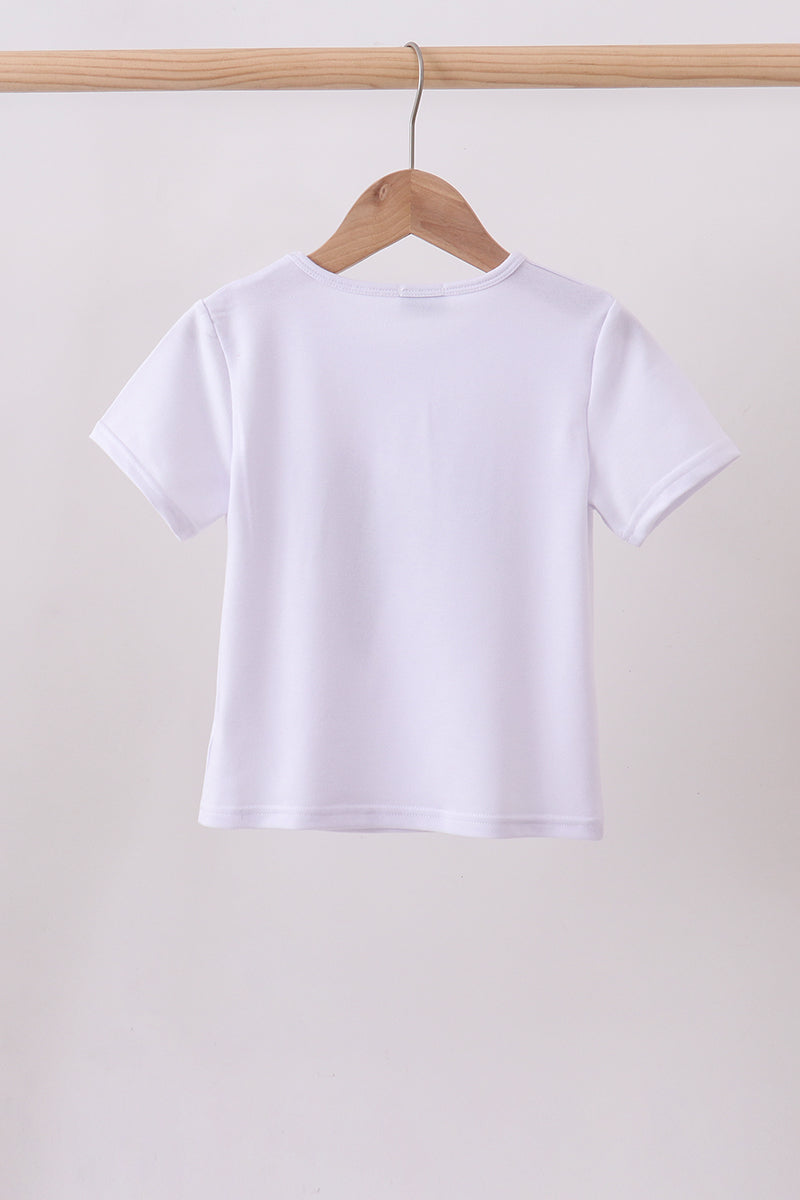 Sequin Bow mom&me top