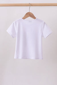 Sequin Bow mom&me top