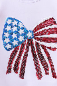 Sequin Bow bloomer set