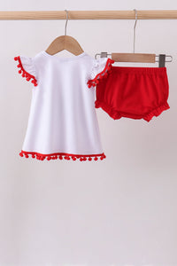 Sequin Bow bloomer set