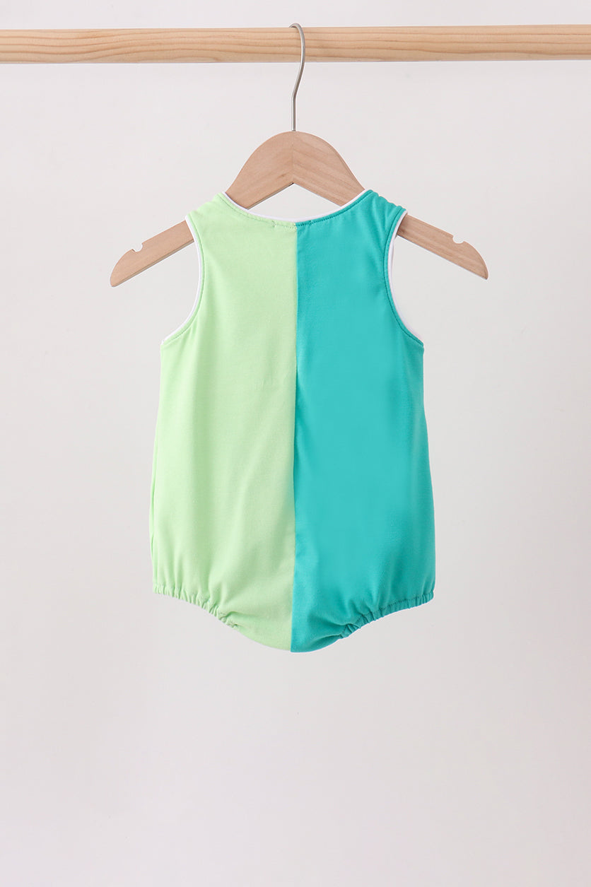 Colorblock Knit Bubble