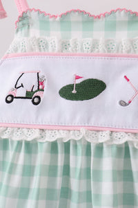 Golf Embroidered Ruffle Set