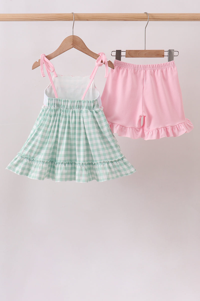 Golf Embroidered Ruffle Set