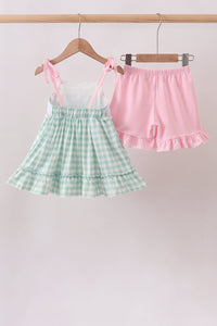 Golf Embroidered Ruffle Set