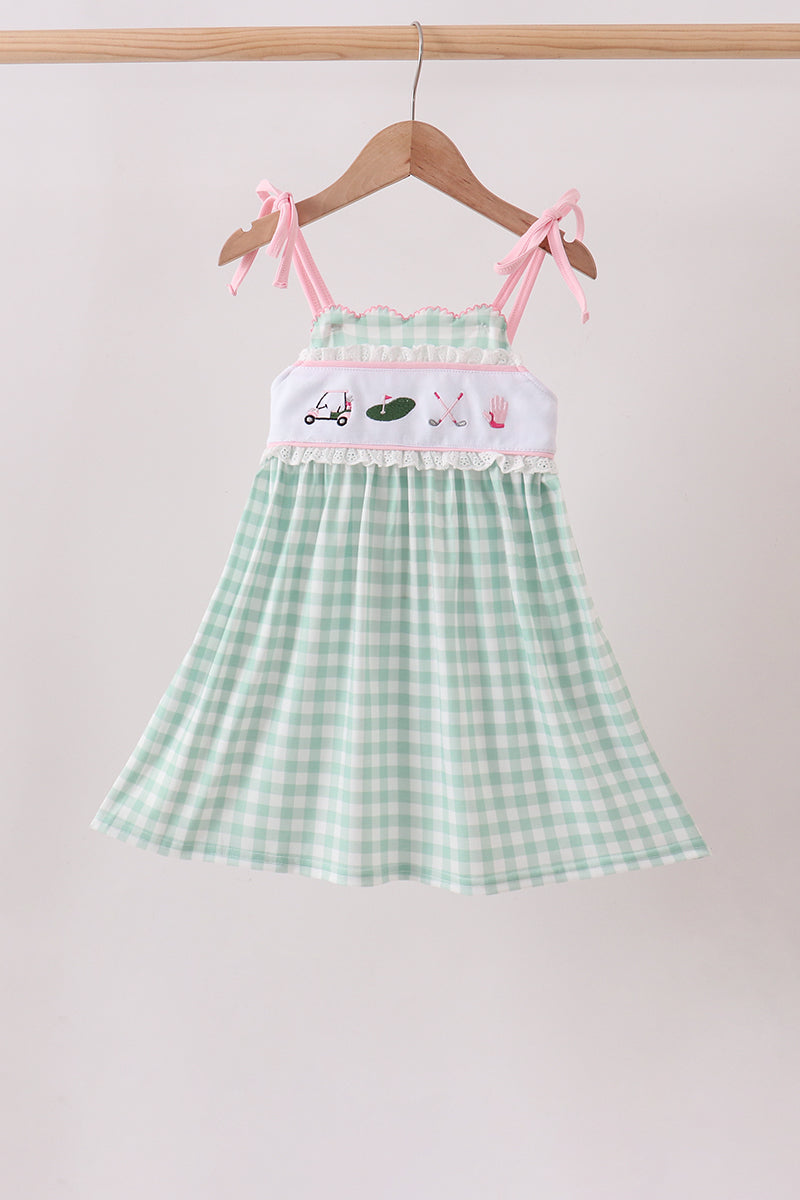 Golf Embroidered Dress