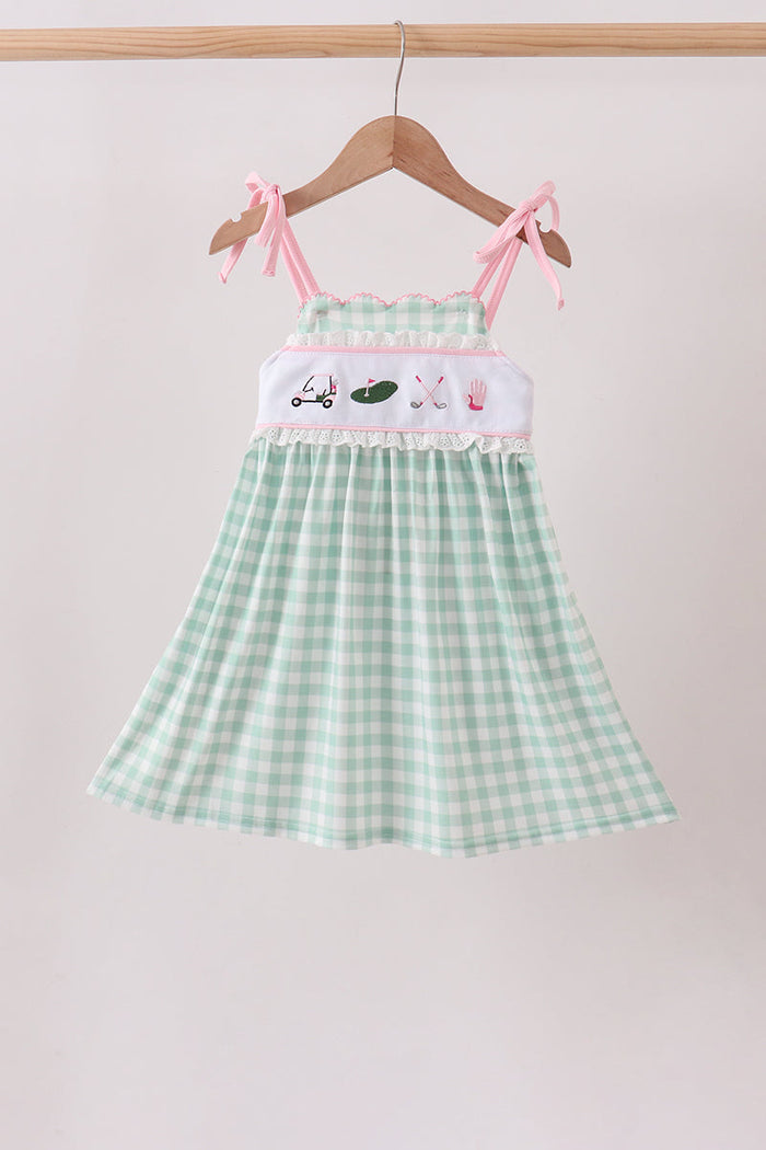 Golf Embroidered Dress