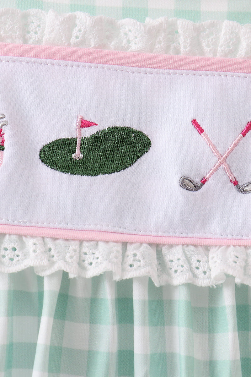Golf Embroidered Dress