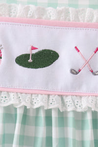 Golf Embroidered Dress