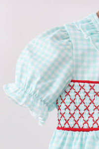 Apple Smocked Bloomer Set