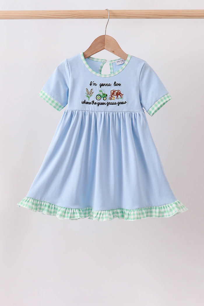 Farm Embroidered Dress