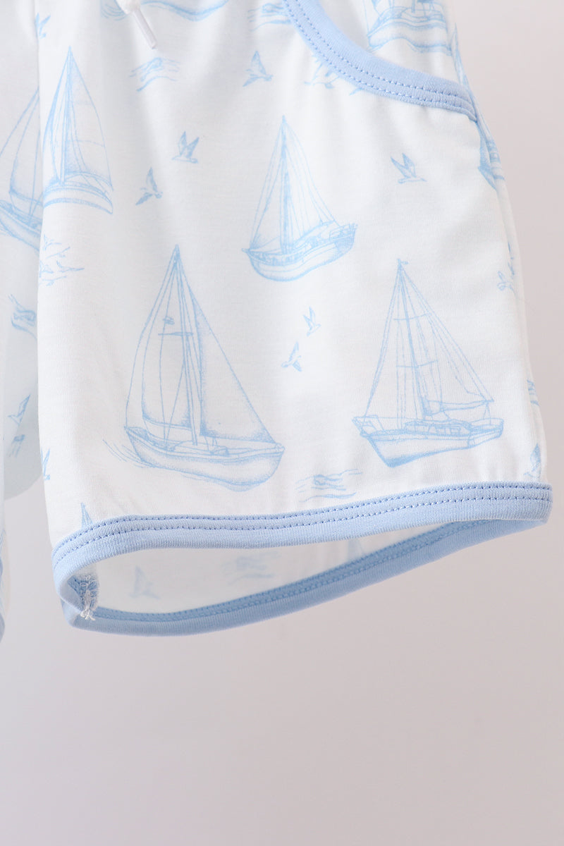 Sailboat Shorts Set