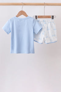 Sailboat Shorts Set