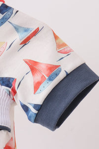 Sailboat Smocked Bubble