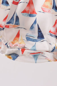 Sailboat Smocked Bubble