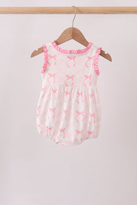 Pink Bow Print Bubble