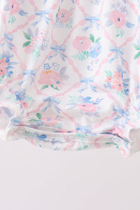 Floral Smocked Bubble