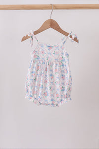 Floral Smocked Bubble