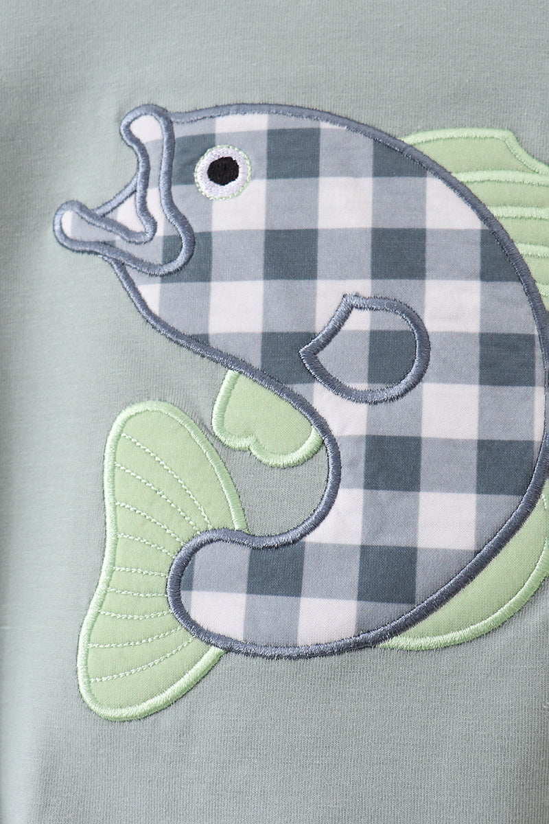 Fish Applique Bubble