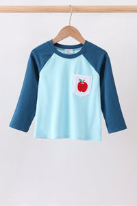 Apple Embroidered Top