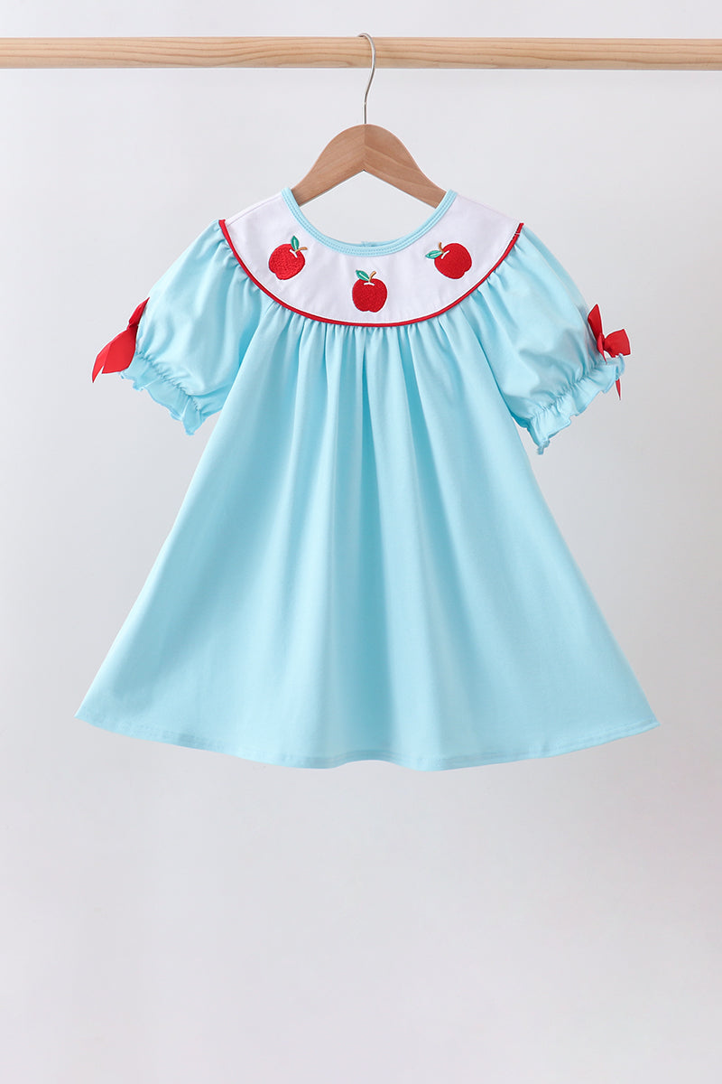 Apple Embroidered Dress
