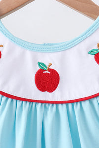 Apple Embroidered Dress