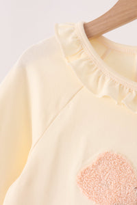 Football French Knot Ruffle Dress