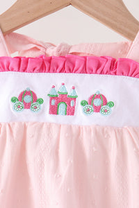 Castle Embroidery Jacquard Bubble
