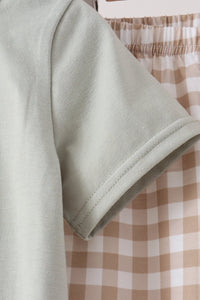 Scarecrow Embroidery Pants Set