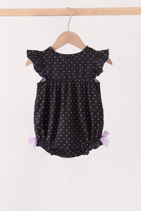 Ghost spider embroidery ruffle bubble
