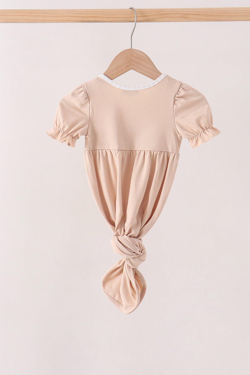 Pumpkin Embroidery Gown