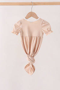 Pumpkin Embroidery Gown