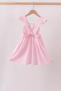 Jack-O-Lantern  Applique Ruffle Dress