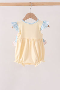 Hello Fall Y'ALL Pumpkin Ruffle Bubble