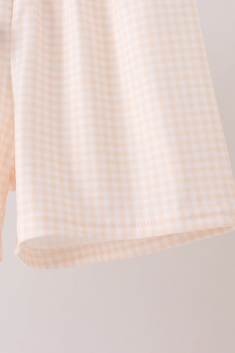 Hello Fall Y'ALL Pumpkin Shorts Set
