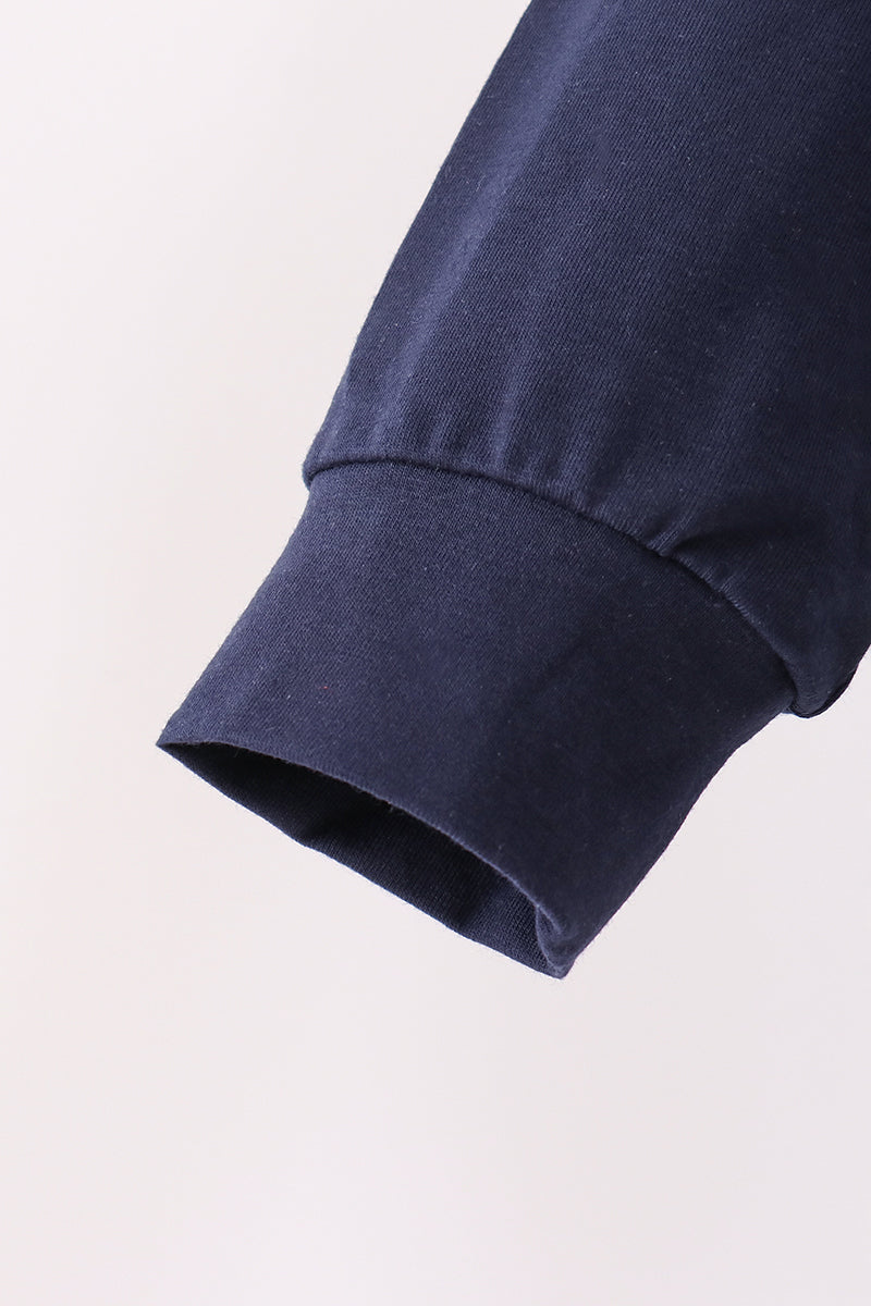 Football Embroidery Hoodie