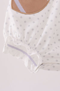 Football Applique Ruffle Bubble