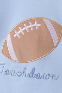 Football Applique Shorts Set