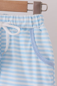 Football Applique Shorts Set
