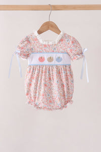 Pumpkin Floral Embroidery Bubble